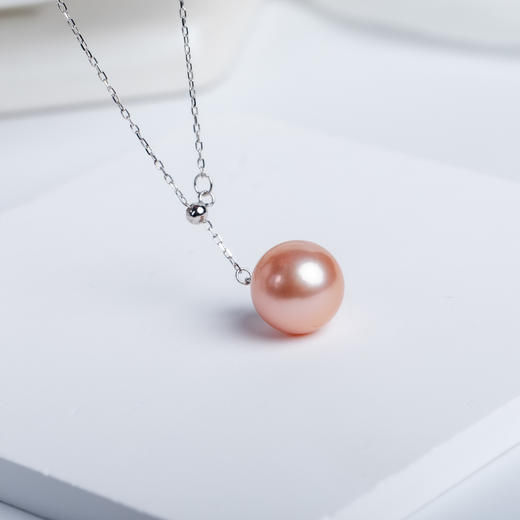 紫色淡水珍珠Y字链DZG126 商品图2