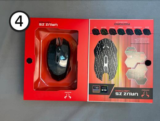 美国加州红火牛PAW3050电竞游戏鼠标 商品图11