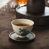 茶香记景德镇手工青花手绘主人杯水仙花陶瓷茶杯品茗杯茶具75ml 商品缩略图3
