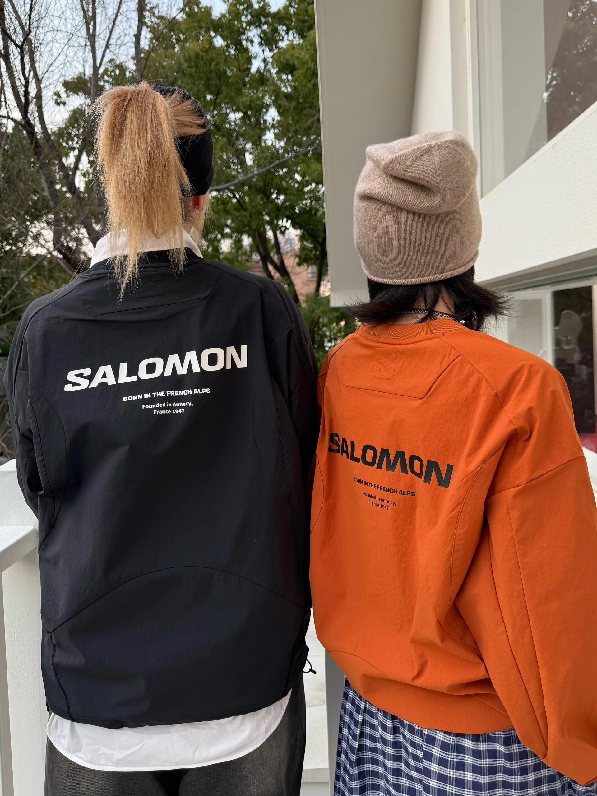 SA1OMON 萨洛蒙韩国线Slate岩系列机能风圆领卫衣 男女同款