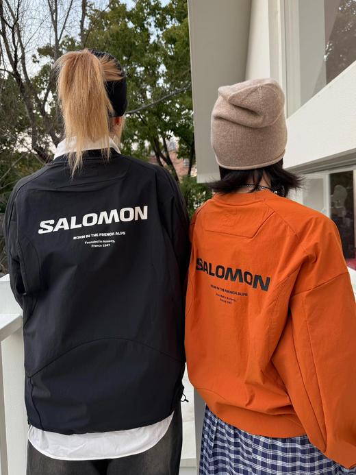 SA1OMON 萨洛蒙韩国线Slate岩系列机能风圆领卫衣 男女同款 商品图0