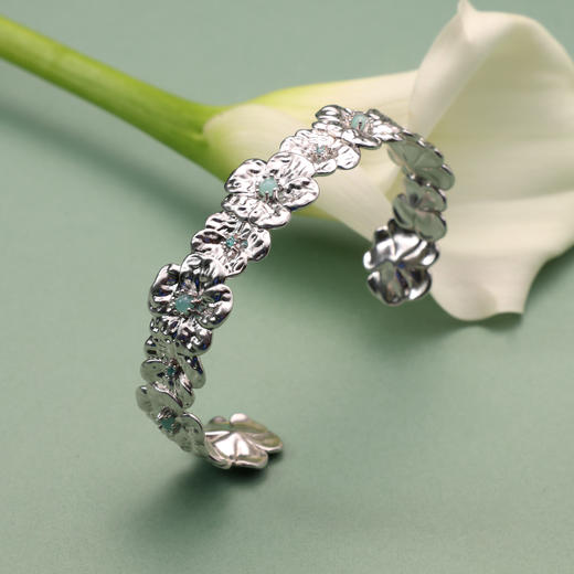 ARSIS 丨 繁绮系列 繁花风影手镯窄版 商品图7