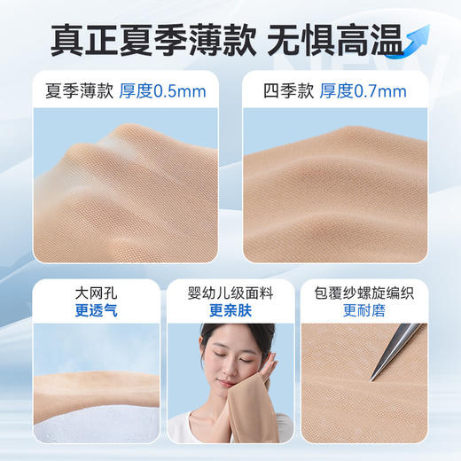 可孚夏季薄款医用静脉曲张弹力袜医护压力袜男女预防下肢扩张孕妇 商品图1