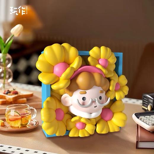 玩作0基础3D立体浮雕画番茄手绘丙烯填色DIY数字油画 商品图1