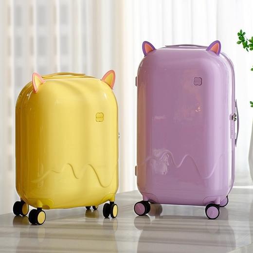 超值外贸单~泡芙雪糕系列LETOO行李箱女高颜值拉杆箱20寸登机箱学生密码箱渐变色旅行箱24/26/28寸 商品图5