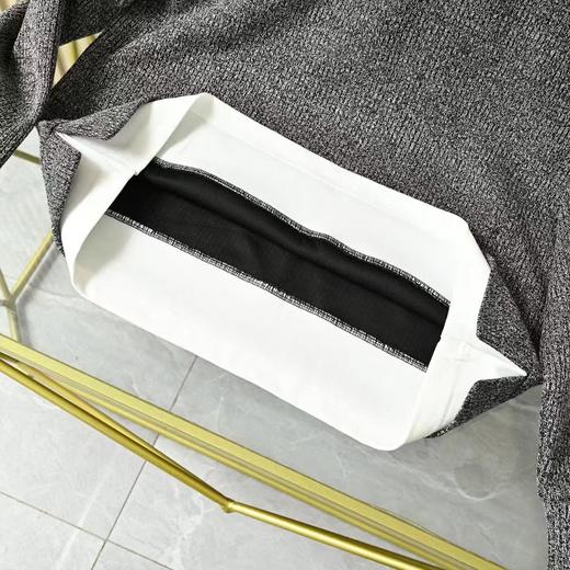 F032520春秋男士假两件卫衣宽松针织衫v领打底衫长袖T恤 商品图7