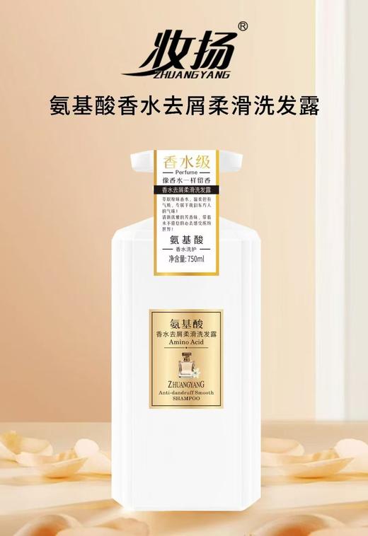 妆准字妆扬（去屑柔滑）氨基酸去屑柔滑 750ml/瓶 效期2029 商品图0