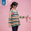 小马宝莉联名年衣童装背心夏季新款女童卡通可爱条纹针织吊带上衣 商品缩略图3