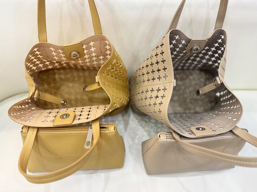 漏空菜篮子包（黄 杏） 商品图1