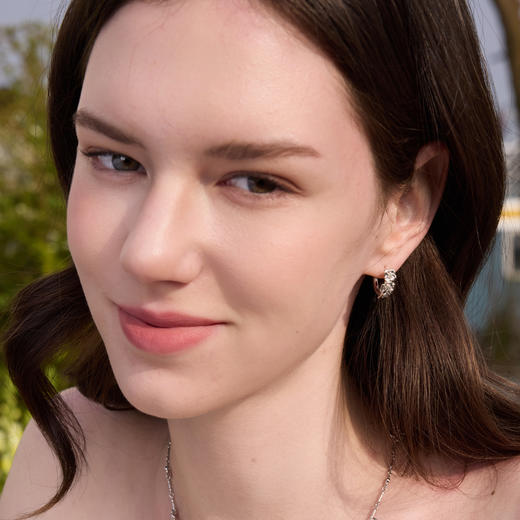 ARSIS 丨 繁绮系列 繁花小耳圈 商品图2