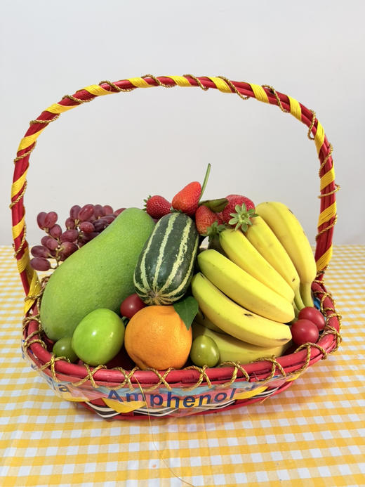 精美藤编水果果篮 商品图4