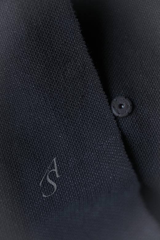 Boboutic 26SS 碳黑丝棉麻廓形长外套 商品图5