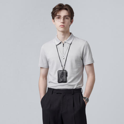 【7A抗菌&凉感】圣得西短袖男款polo衫2026新款春季商务通勤风T恤 商品图14