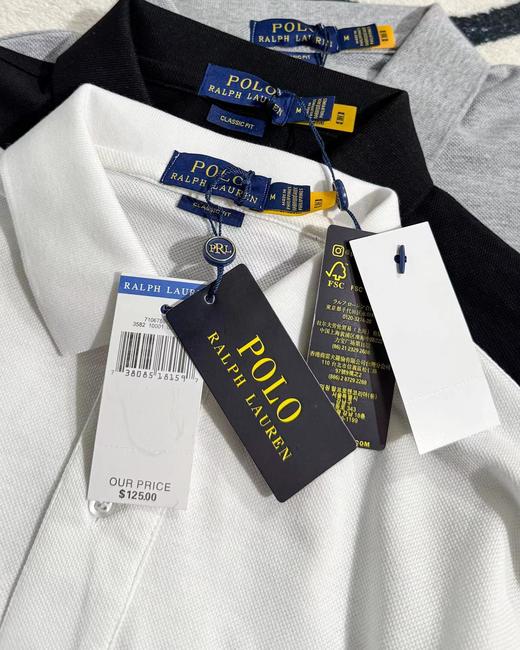 F032524小马刺绣休闲修身商务翻领情侣款短袖半袖T恤 商品图13