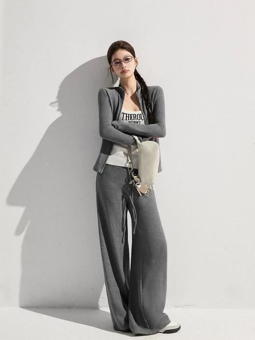 LU*同款平替 立领卫衣+直筒卫裤套装 商品图0