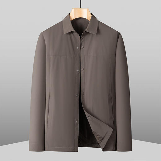 【DKP】大依优型大码男装春季翻领夹克外套商务休闲百搭外套上衣加肥加大 商品图1