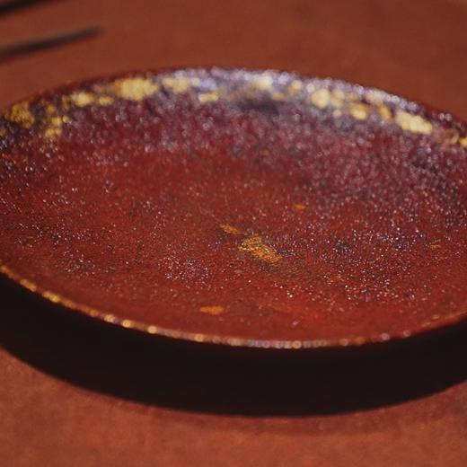 【赤壁霞光非遗大漆盘】金箔朱漆茶盘 商品图3