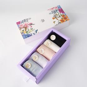 西子/无骨袜桑蚕丝春夏女纯色透气女士堆堆中筒袜子/WZKX0112