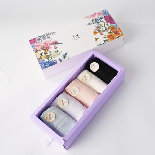西子/无骨袜桑蚕丝春夏女纯色透气女士堆堆中筒袜子/WZKX0112 商品图0