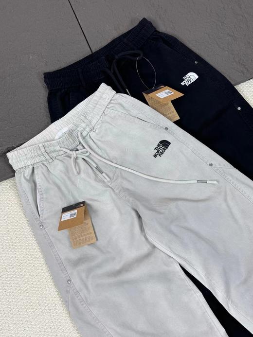 F032533春季新款男款字母万针刺绣针织弯刀直筒廓形牛仔休闲长裤 商品图1