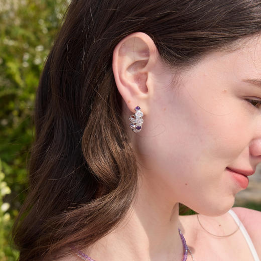 ARSIS 丨 繁绮系列 繁花轻语耳圈 商品图5