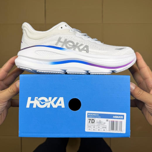 Hoka 克利夫顿9 马拉松跑鞋。自己备注号码颜色 商品图1