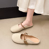 【秒杀】【两个款式任选】优诗莱温柔风平底半拖鞋 柔软鞋面舒适不磨脚 透气半拖设计出门一脚蹬 温柔百搭时尚不挑人 商品缩略图11