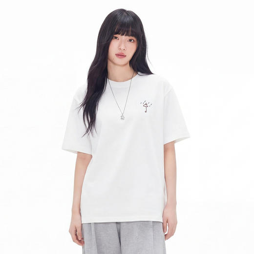 gxgjeans男装 多色简约休闲小标刺绣圆领短袖T恤男生 26夏新品 商品图2