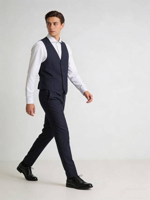 G2000男装SS26商场新款【凉感/多面弹/可机洗】背心马甲61113023 商品图1