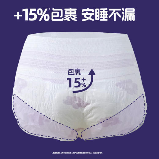 Herlab她研社春眠小裤XL号2+1片安睡裤159456991 商品图1