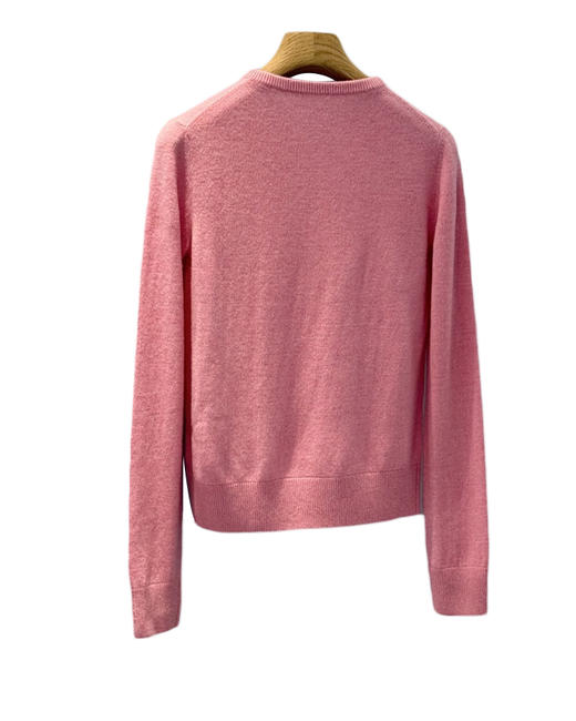 女款羊绒蝴蝶结V领针织衫毛衣fe010 商品图1