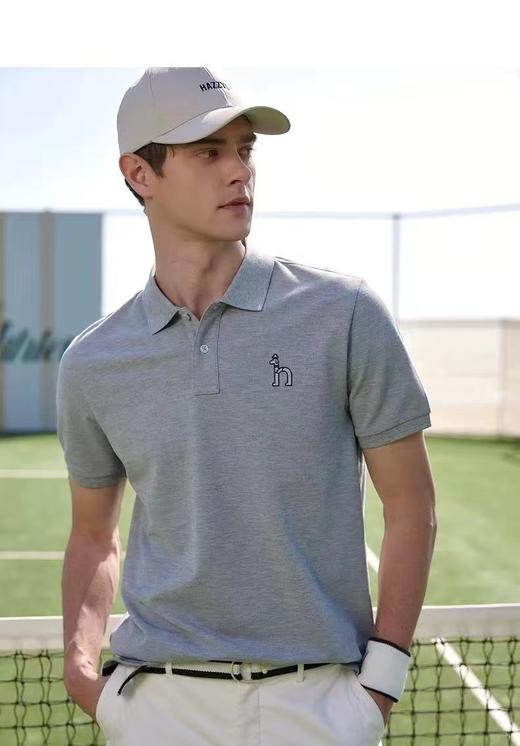 F032547新款凉感夏季男士商务休闲翻领POLO短袖T恤 商品图14