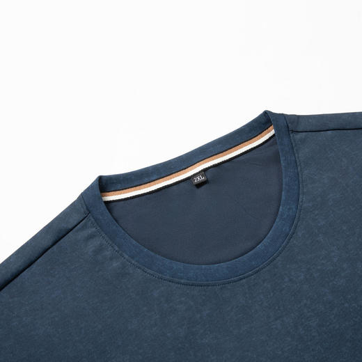 【DPS】大依优型大码男装夏季冰丝圆领短袖T恤运动休闲上衣半袖男士 商品图4