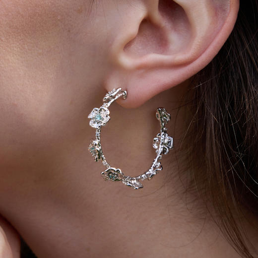 ARSIS 丨 繁绮系列 繁花风影耳环 商品图3