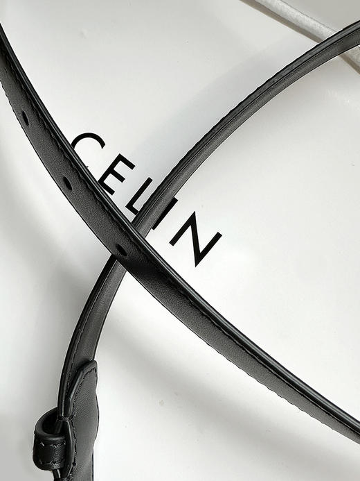 THS-无 赛琳家 女士牛皮材质极简百搭细款腰带 女士皮带 CR239 商品图4