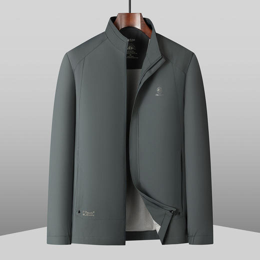 【DPS】大依优型大码男装春季立领夹克外套商务休闲百搭长袖上衣外套 商品图1