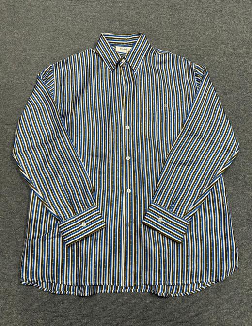 女款长袖条纹衬衫la008 商品图0