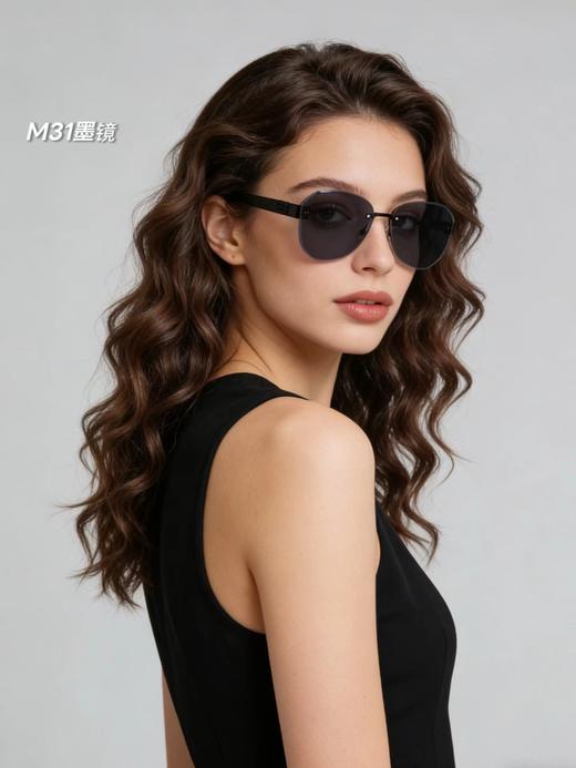 F032569新款女士偏光太阳镜适合方脸长脸菱形脸百搭墨镜 商品图12