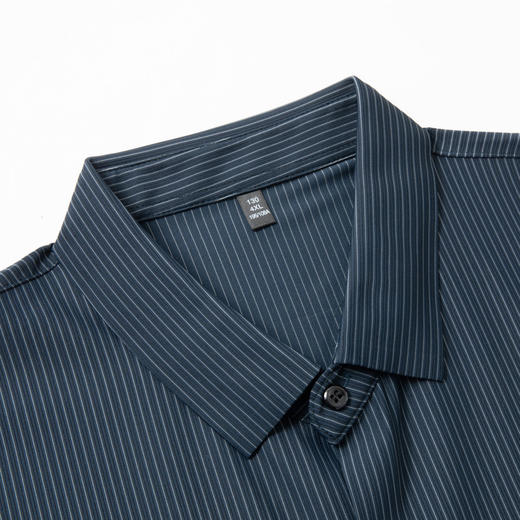 【DPS】大依优型大码男装夏季冰丝短袖衬衫商务休闲百搭上衣翻领衬衣男士 商品图4