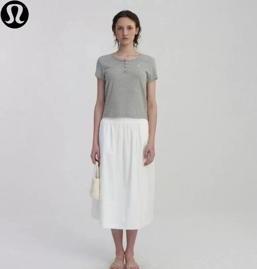 F032540一包两件春夏款慵懒感短款修身休闲运动百搭女士短袖T恤 商品图11