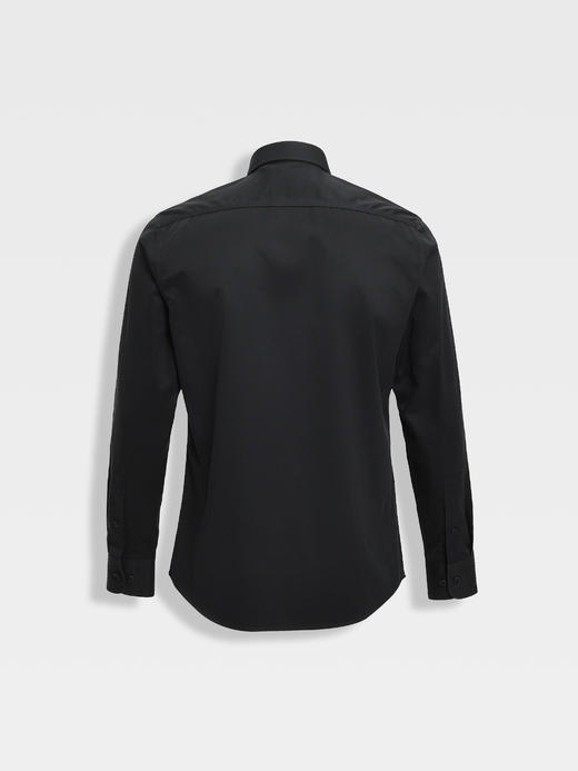 callisto白色高支纯棉挺括长袖衬衫 商品图6