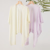三彩2026新款冰感夏日轻薄针织披肩遮阳极简风通勤宽松廓形大气女 商品缩略图2