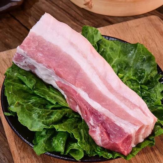 郧阳区罗家山黑土猪肉系列新鲜五花肉/前夹肉/后座肉/排骨/猪蹄 （ 称重退差，多退少补）周六发货，需提前预定 商品图1