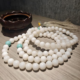 玉化水透砗磲108子念珠