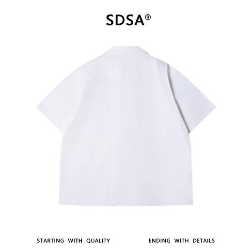 46736SDSA男装2026新款高贵轻奢夏日度假风椰树设计短袖衬衫百搭上衣 商品图4