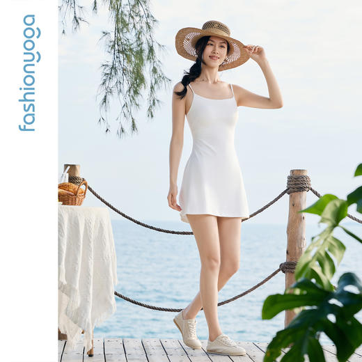 FC16920胸垫短裤一体连衣裙 商品图14