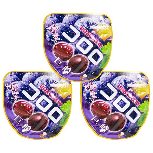 悠哈紫葡萄味软糖(48克) 商品图0