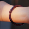 【沉华·紫韵金晖大漆手镯】特细圆镯6mm 商品缩略图4