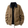 F032535美式复古工装宽松潮男拼接美式夹克翻领外套 商品缩略图1