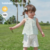【balaOne】巴拉巴拉宝宝背心婴儿上衣女童夏季2026新款甜美时尚 商品缩略图1